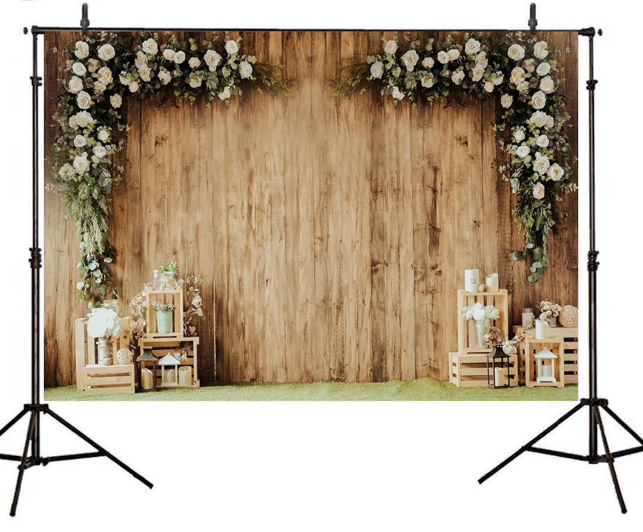 Blumen und Holz #1 Image Hintergründe1