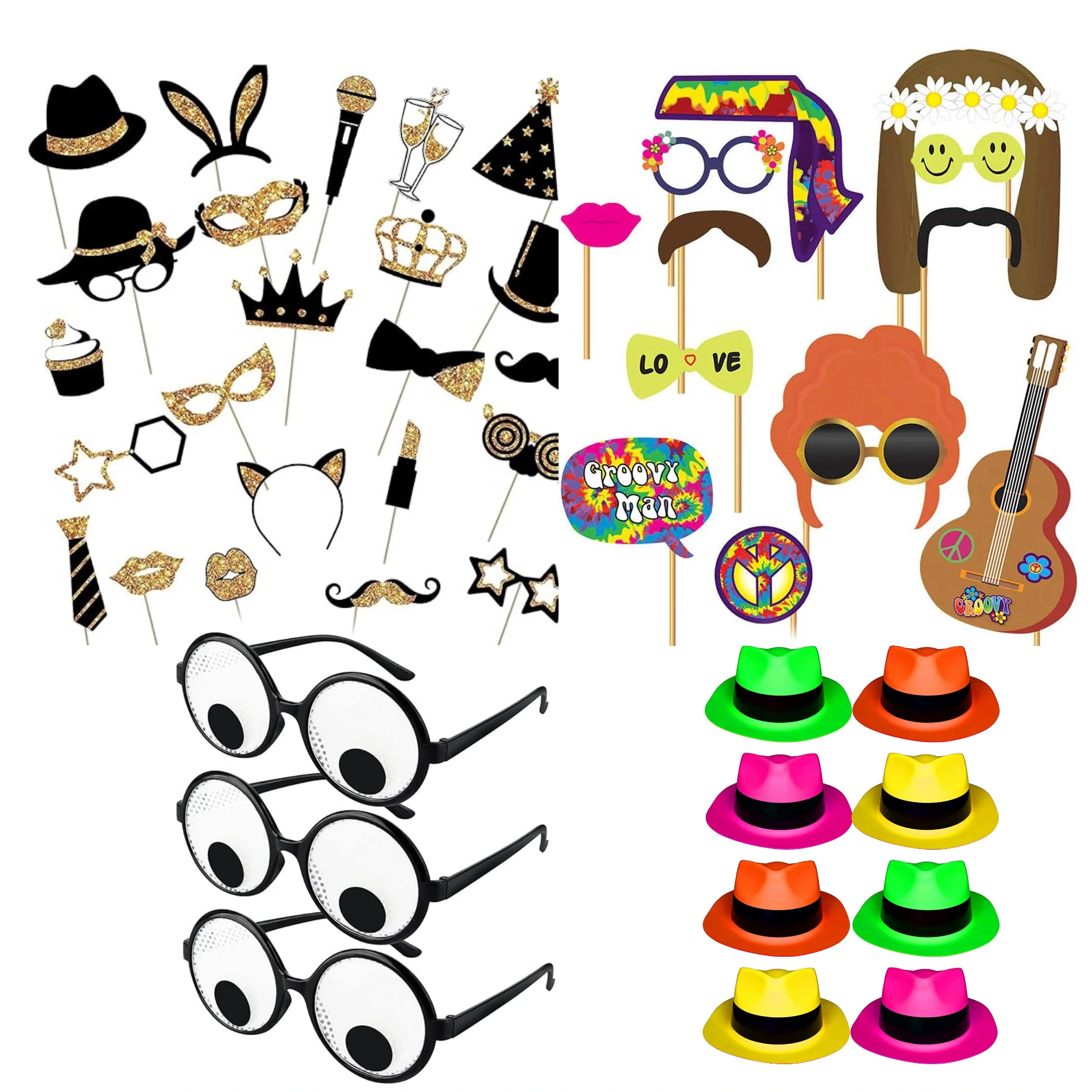 Stäbchen Probs Fotobox Stäbchen props